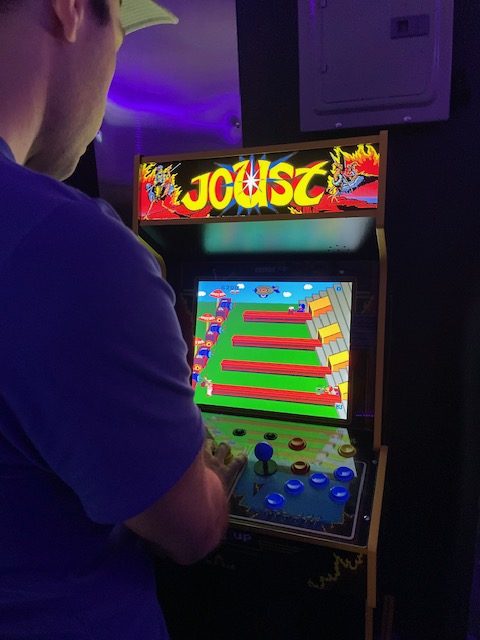 Arcade cabinet setup